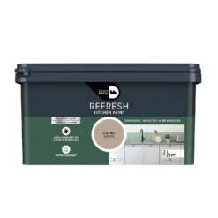 Maison Deco Refresh Kitchen Cupboards, Worktops & Splashbacks Paint Camel - 2L