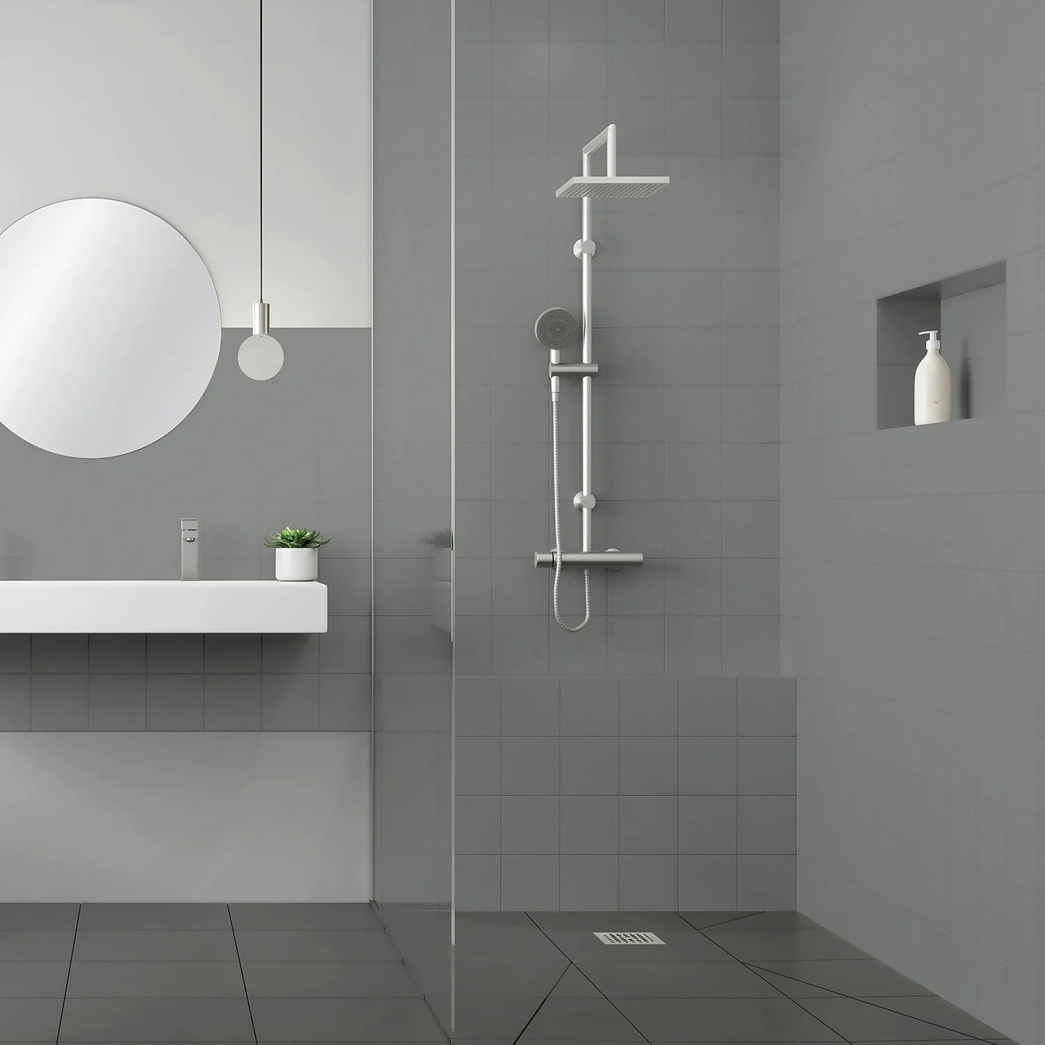 Maison Deco Refresh Bathroom Wall Tile Paint Zinc - 2L 5 Maison Deco Refresh Bathroom Wall Tile Paint Zinc - 2L - Image 3