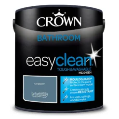 Crown Easyclean® Mouldguard+ Bathroom Mid Sheen Washable Multi Surface Paint Runaway® - 2.5L -Home Improvement 12886775 4044853416065519