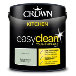 Crown Easyclean®Greaseguard+ Kitchen Matt Washable Multi Surface Paint Spice Rack® - 2.5L -Home Improvement 12886980 1724853416681758