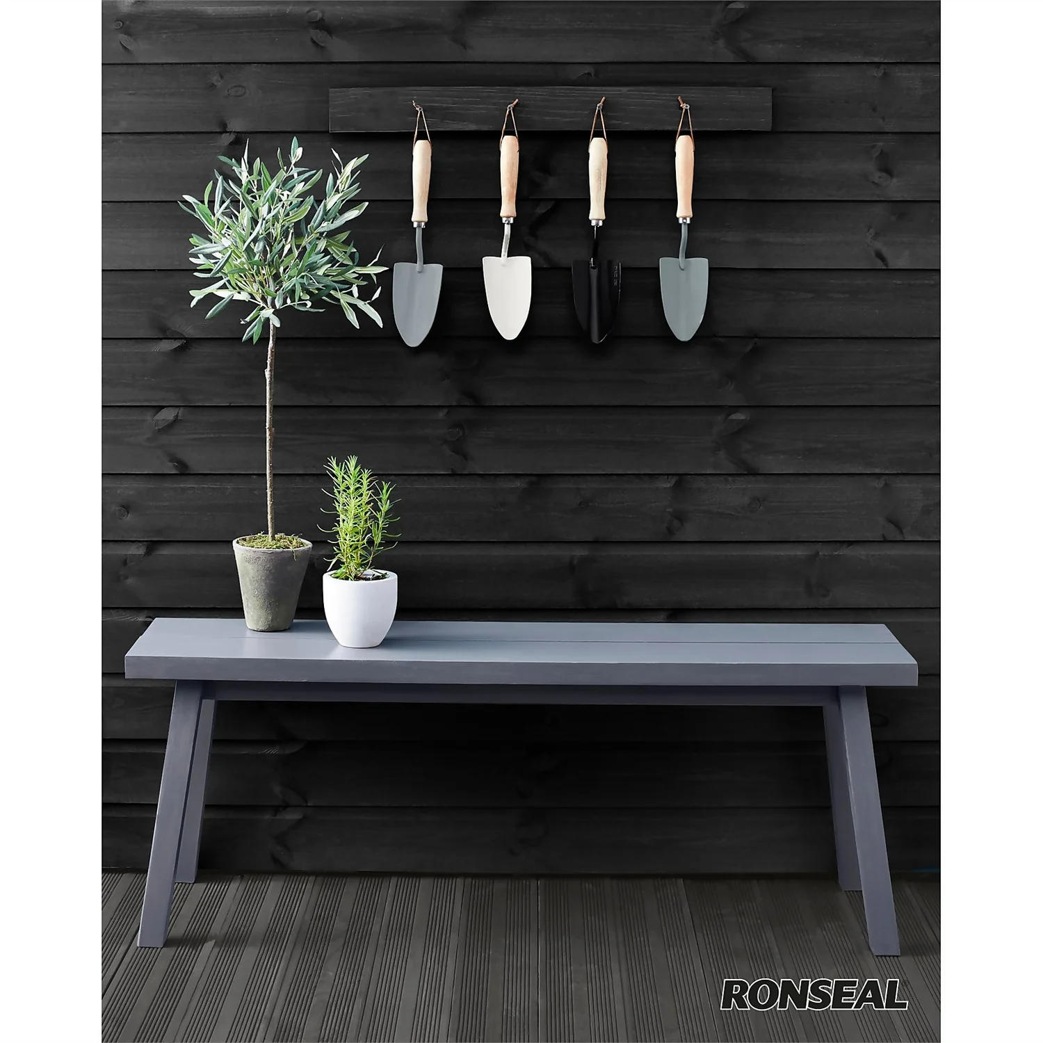 Ronseal Metal Paint Steel Grey Satin 250ml 6 Ronseal Metal Paint Steel Grey Satin 250ml - Image 4