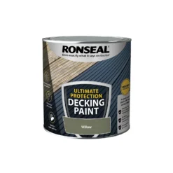 Ronseal Ultimate Protection Decking Paint Willow - 2.5L -Home Improvement 12889265 9024942291359495