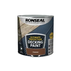 Ronseal Ultimate Protection Decking Paint Chestnut - 2.5L -Home Improvement 12889266 2084942291353963