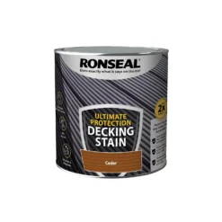 Ronseal Ultimate Protection Decking Stain Cedar - 2.5L -Home Improvement 12889271 1354949798418285