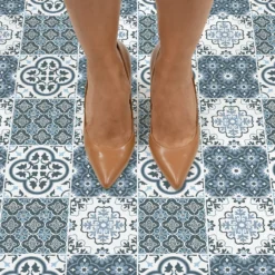 None FloorPops Peel And Stick Floor Tiles - Myriad -Home Improvement 12891296 1804849478155158