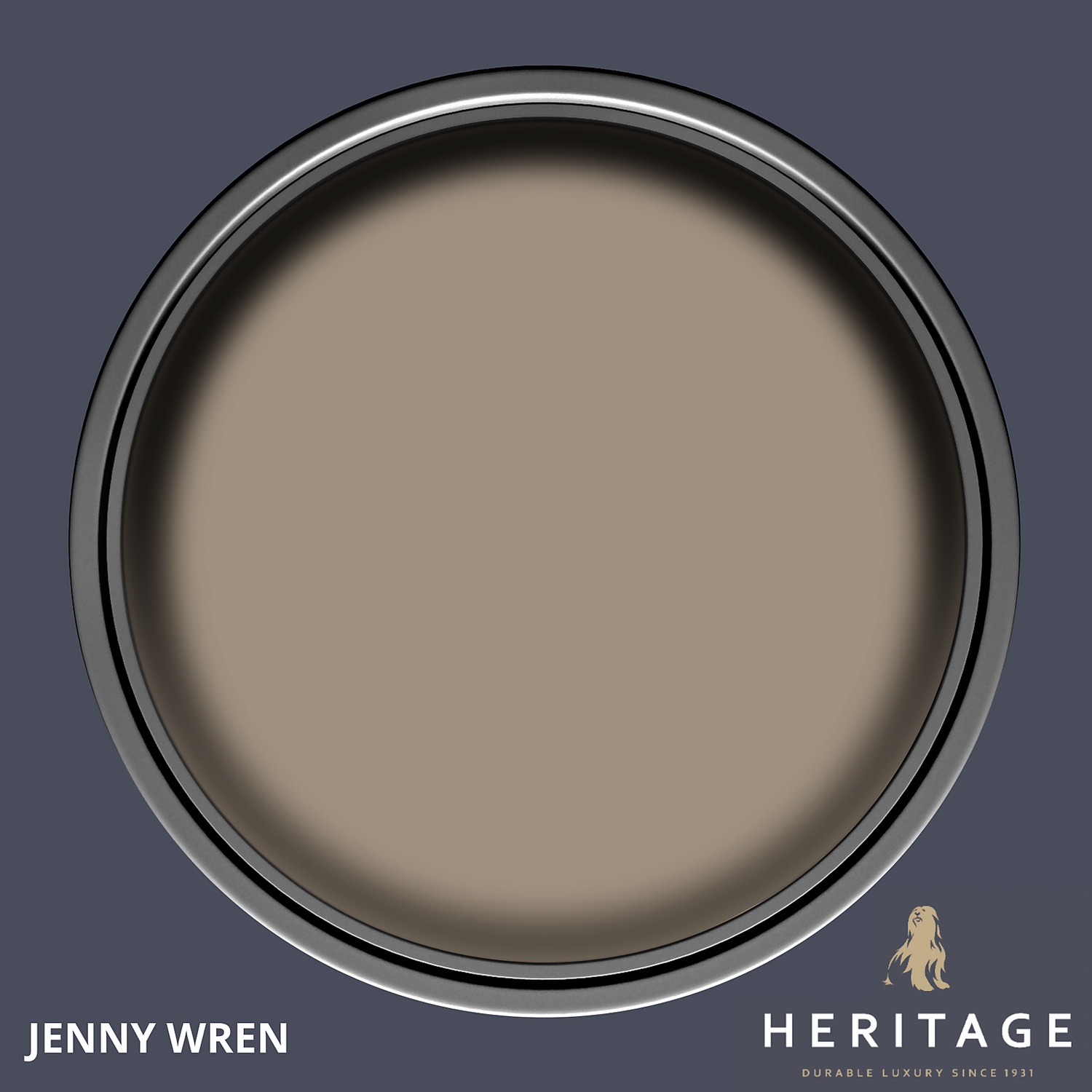 Dulux Heritage Eggshell Paint Jenny Wren - 750ml 5 Dulux Heritage Eggshell Paint Jenny Wren - 750ml - Image 3