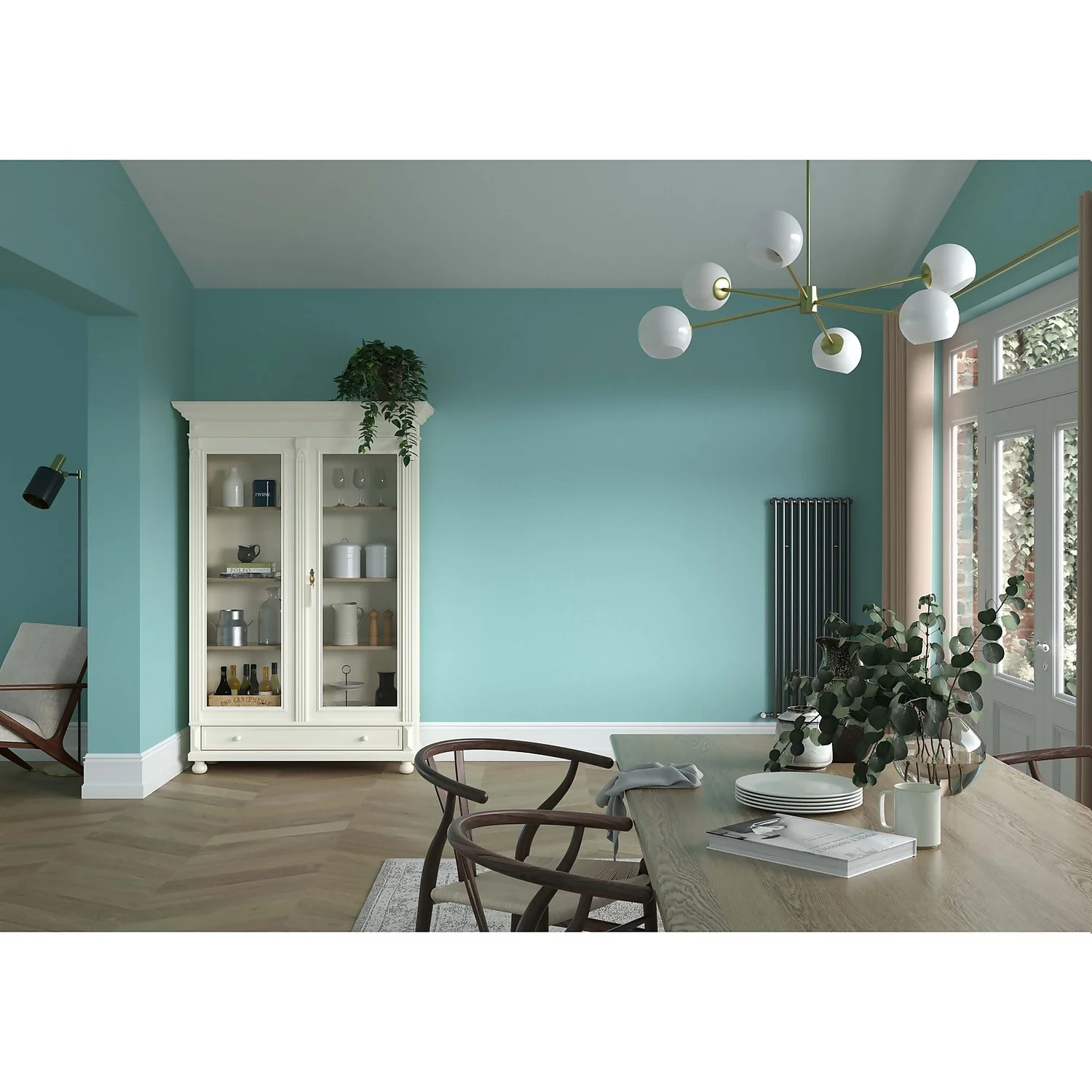 Dulux Heritage Matt Emulsion Paint Sky Blue - 2.5L 11 Dulux Heritage Matt Emulsion Paint Sky Blue - 2.5L - Image 9
