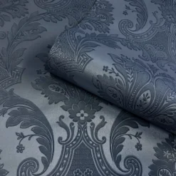 Belgravia Décor Amara Damask Textured Dark Blue Wallpaper 7 Belgravia Décor Amara Damask Textured Dark Blue Wallpaper -Home Improvement 12916630 7894980393964908