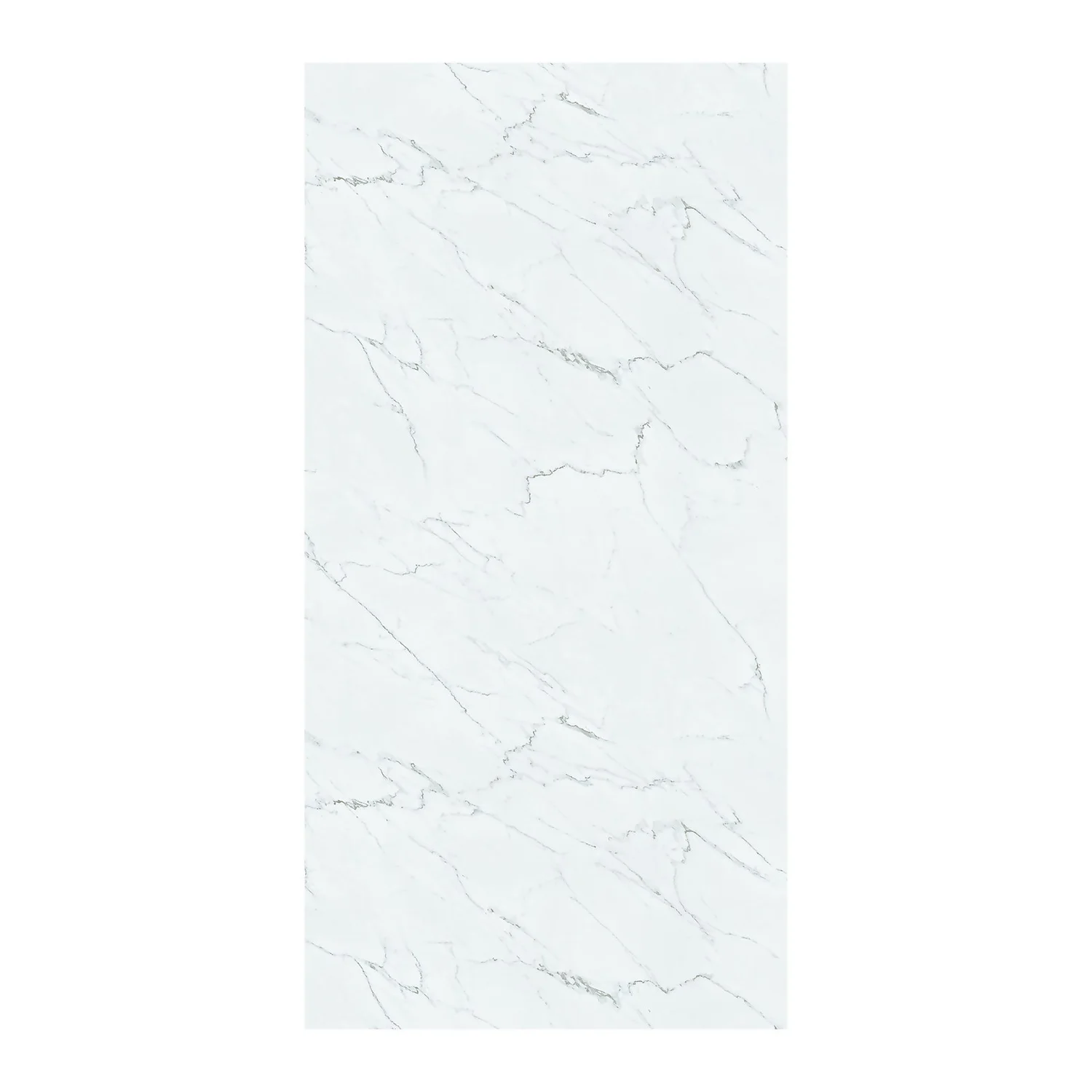 Plancs White Marble Self-Adhesive Vinyl Floor Tile - 5pc Pack Covers 0.93sqm 5 Plancs White Marble Self-Adhesive Vinyl Floor Tile - 5pc Pack Covers 0.93sqm - Image 3