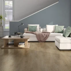 Plancs Dark Oak Self-Adhesive Vinyl Floor Plank - 8pc Pack Covers 1.11sqm -Home Improvement 12968596 6854875659154309