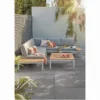 House Of Mosaics Blue Stone Light Grey Matt Stone Effect Porcelain Outdoor Tiles 60 X 60cm - Pack Of 2