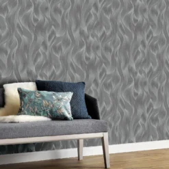 Elle Decoration Wave Silver Grey Wallpaper 5 Elle Decoration Wave Silver Grey Wallpaper -Home Improvement 13027933 7014860354254676