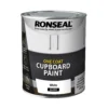 Ronseal One Coat Cupboard Paint White Gloss - 750ml -Home Improvement 13052742 1904876683319539