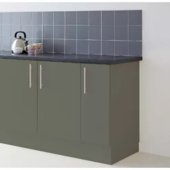 Ronseal One Coat Cupboard Paint Cobalt Grey Gloss - 750ml -Home Improvement 13052749 1794876686118191