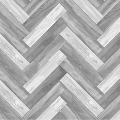 None Venice Grey Herringbone Vinyl Sheet Flooring 3x2m Roll -Home Improvement 13053380 3665002421426250