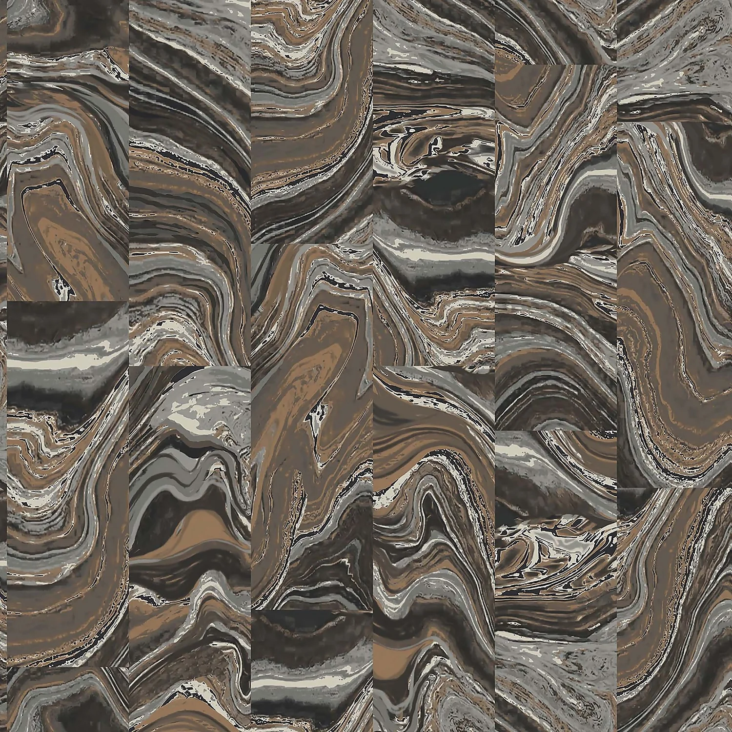 Organic Textures Agate Tile Black Wallpaper 3 Organic Textures Agate Tile Black Wallpaper