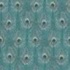 Organic Textures Peacock Turquoise Wallpaper -Home Improvement 13120794 4644866367490466