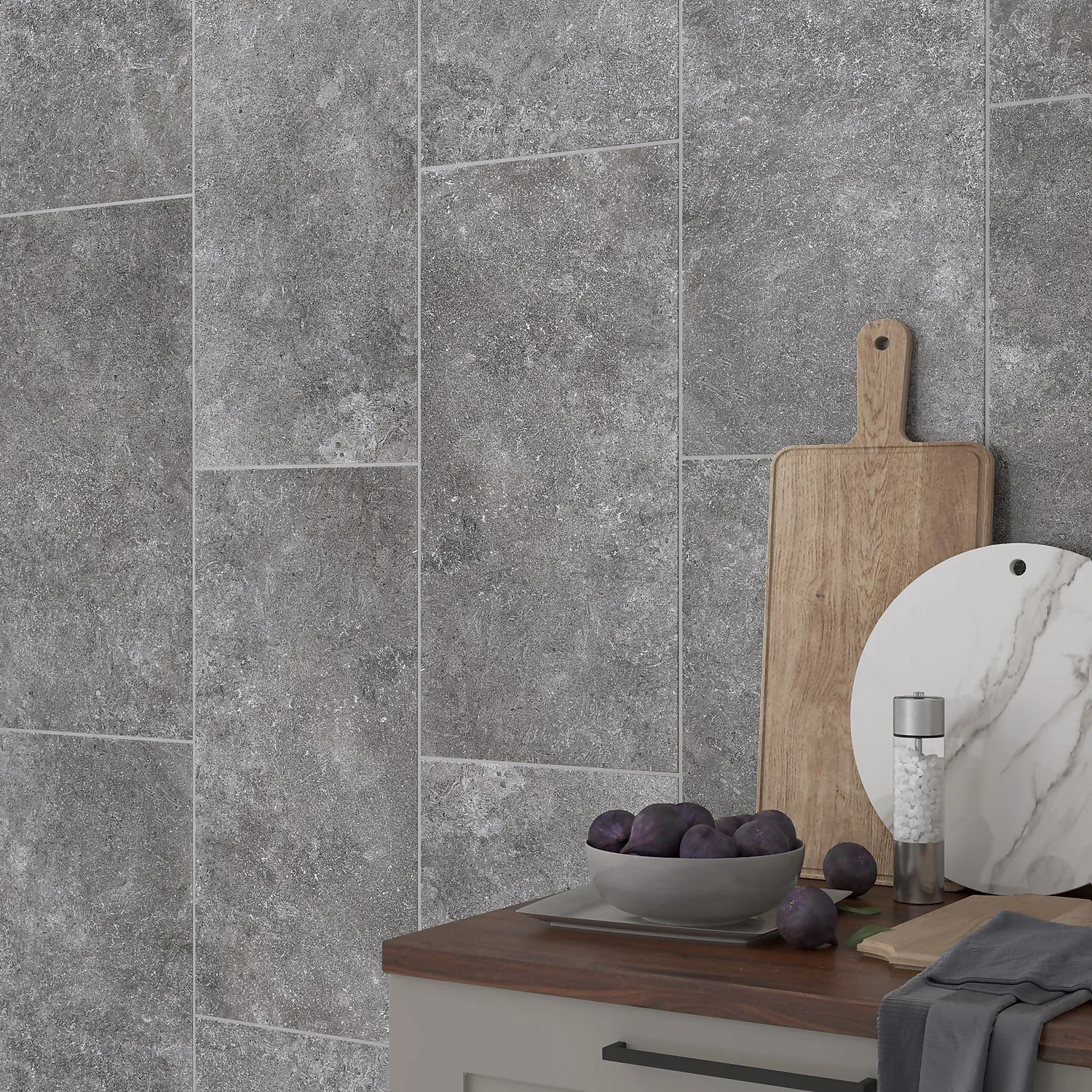 None Palio Grey Ceramic Wall & Floor Tile 300 X 600mm 3 None Palio Grey Ceramic Wall & Floor Tile 300 X 600mm