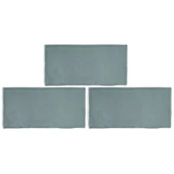 Country Living Artisan Stone Blue Ceramic Wall Tile 75 X 150mm - 0.5sqm Pack -Home Improvement 13220559 9534916419734669