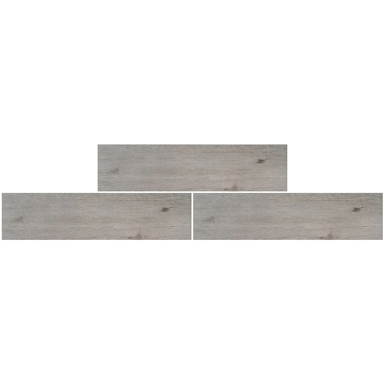 House Of Wall Tiles Wood Effect Grey Oak Porcelain Floor Tile 600x150mm - 0.99sqm Pack 5 House Of Wall Tiles Wood Effect Grey Oak Porcelain Floor Tile 600x150mm - 0.99sqm Pack - Image 3