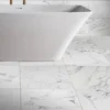 Calacatta Matt Marble Effect Porcelain Wall & Floor Tile 600 X 600mm - 1.08sqm Pack 1 Calacatta Matt Marble Effect Porcelain Wall & Floor Tile 600 X 600mm - 1.08sqm Pack -Home Improvement 13220578 2994924678125963