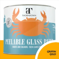 Thorndown Griffin Gold Peelable Glass Paint 750ml