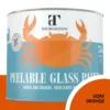 Thorndown Ogre Orange Peelable Glass Paint 750ml -Home Improvement 13301879 6214920784058190