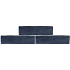 Country Living Artisan French Navy Ceramic Wall Tile 75 X 300mm - 0.5sqm Pack -Home Improvement 13433210 2544916403897753