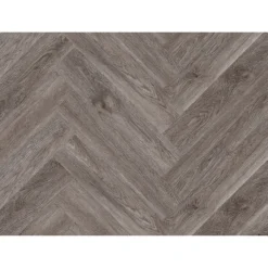 Kraus Rigid Core Herringbone Luxury Vinyl Floor Tile - Langley Grey -Home Improvement 13733820 8835002464990141