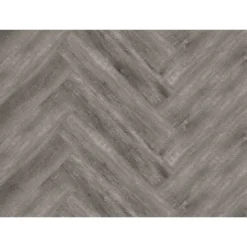 Kraus Rigid Core Herringbone Luxury Vinyl Floor Tile - Brampton Grey -Home Improvement 13733822 1865002464983973