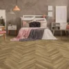 Kraus Rigid Core Herringbone Luxury Vinyl Floor Tile - Odell Oak -Home Improvement 13733823 5955002464782667