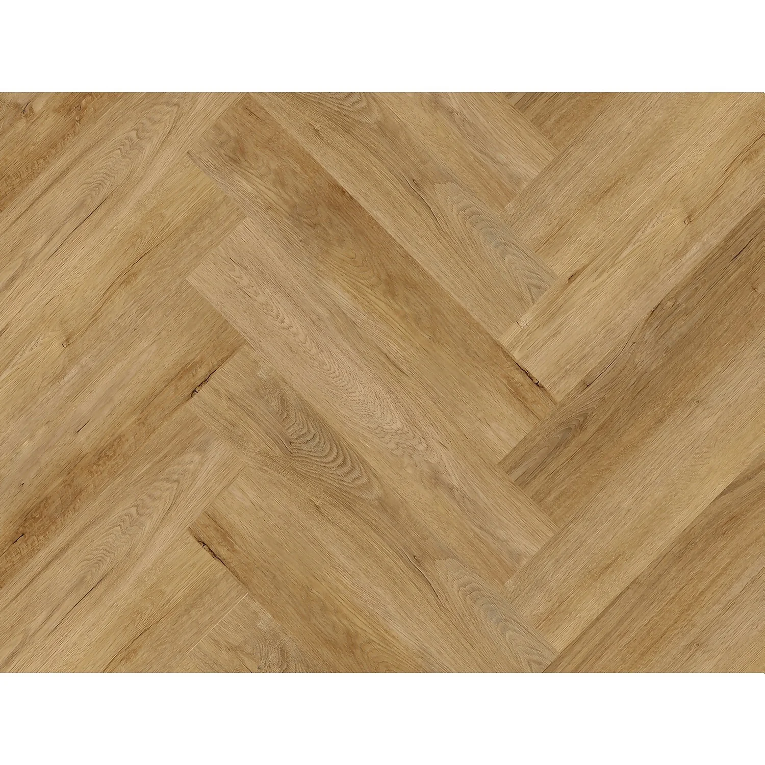 Kraus Herringbone Luxury Vinyl Floor Tile Sample - Weaveley Light Oak 7 Kraus Herringbone Luxury Vinyl Floor Tile Sample - Weaveley Light Oak - Image 5