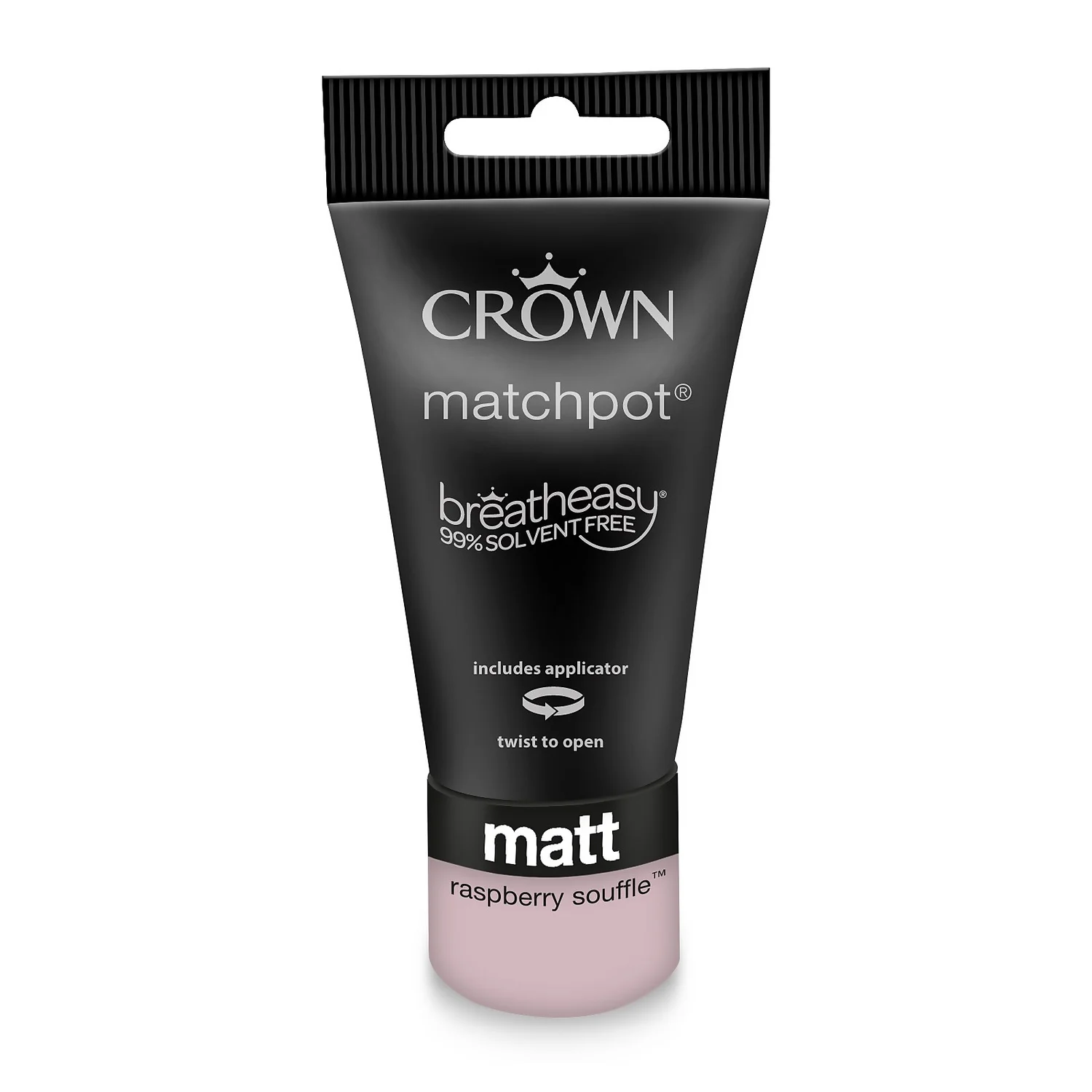 Crown Matt Emulsion Paint Raspberry Souffle - Tester 40ml 9 Crown Matt Emulsion Paint Raspberry Souffle - Tester 40ml - Image 7