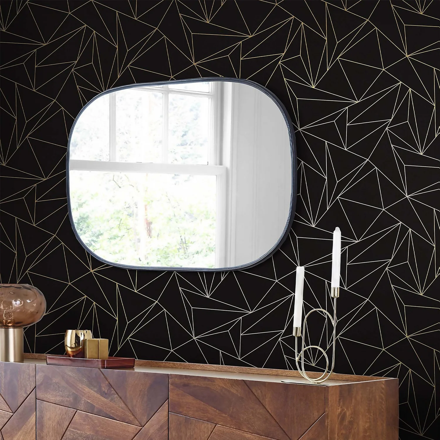 Next Scatter Geometric Black Wallpaper 8 Next Scatter Geometric Black Wallpaper - Image 6
