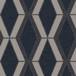 Next Optical Triangle Navy Wallpaper