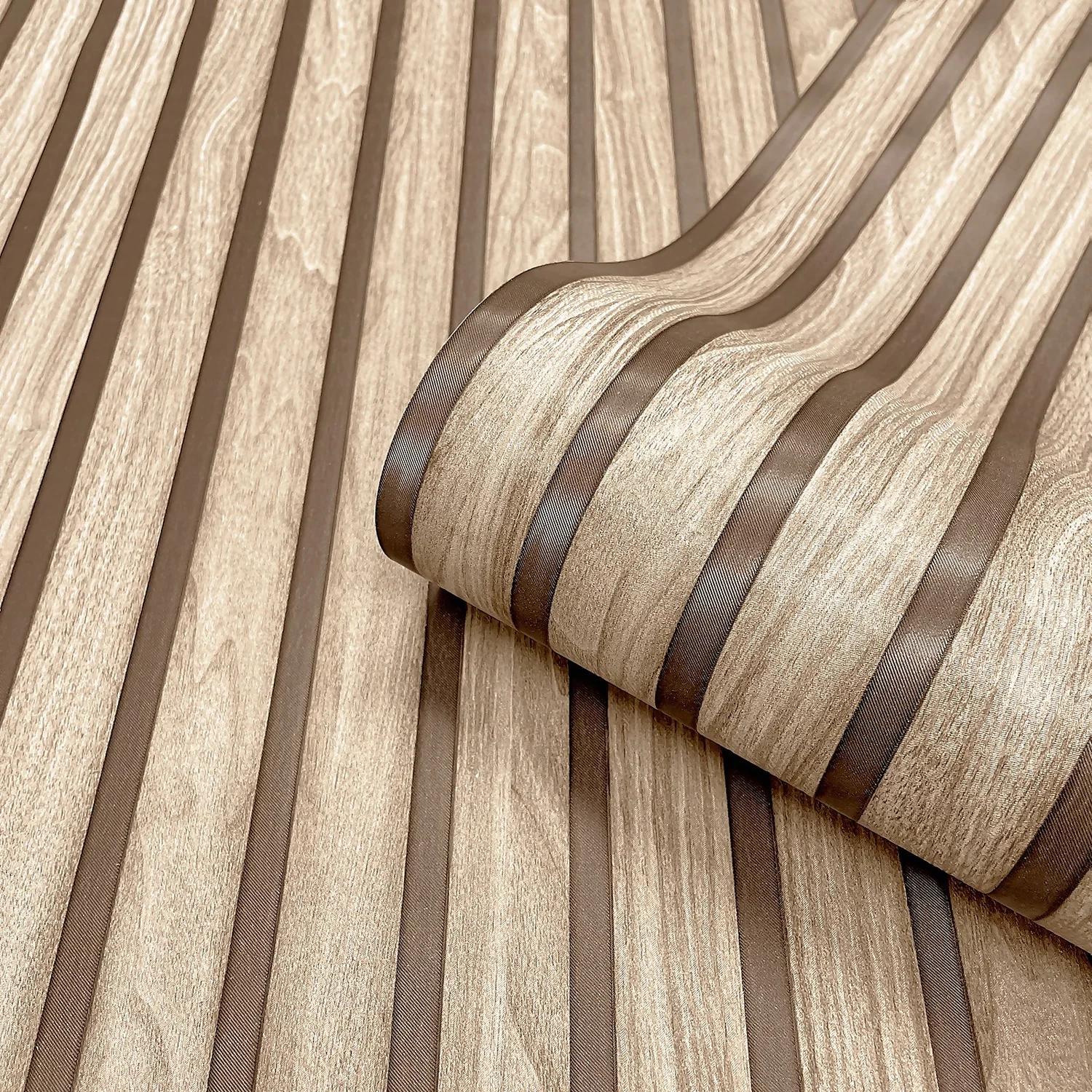 Belgravia Décor Wood Slat Textured Light Oak Wallpaper 3 Belgravia Décor Wood Slat Textured Light Oak Wallpaper