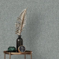 Belgravia Décor San Remo Charcoal Fabric Effect Glitter Wallpaper A4 Size Sample -Home Improvement 13909706 1054983480098298