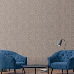 Galerie Geometric Metallic Taupe Wallpaper -Home Improvement 13910518 5464994886651414