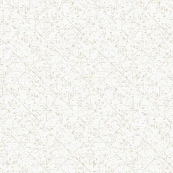 Galerie Geo Tile Taupe A4 Wallpaper Sample
