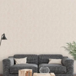 Galerie Palm Leaf Taupe Large Wallpaper Sample -Home Improvement 13910622 9304994885616984