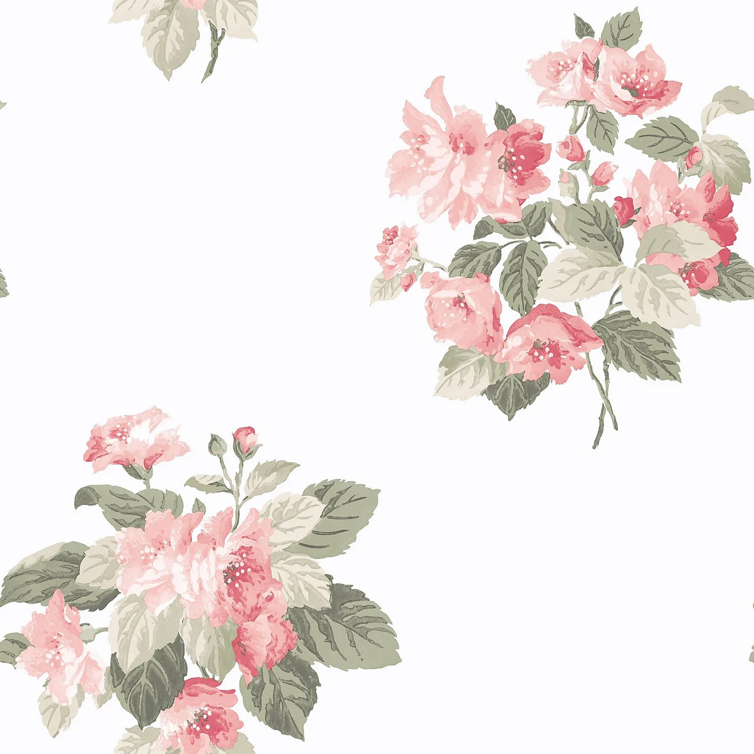 Galerie Floral Bouquet Pink Large Wallpaper Sample 3 Galerie Floral Bouquet Pink Large Wallpaper Sample