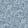 Galerie Chinese Toile Blue Large Wallpaper Sample