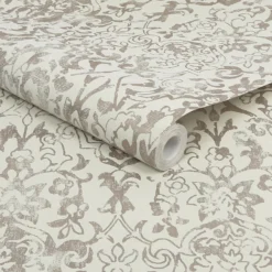 Next Majestic Damask Neutral Wallpaper -Home Improvement 13956010 7364998025975869