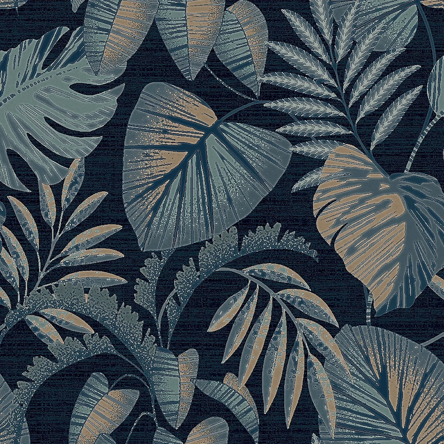 Next Jungle Leaves Navy Wallpaper 3 Next Jungle Leaves Navy Wallpaper