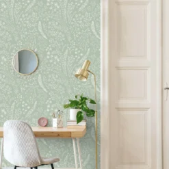 Grandeco Astrid Trail Green Textured Matt Wallpaper 10 Grandeco Astrid Trail Green Textured Matt Wallpaper -Home Improvement 13980241 2274998777630069