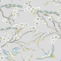 Sublime Japan Grey And Blue Wallpaper