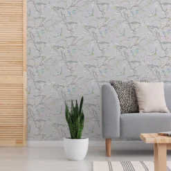 Sublime Japan Grey And Blue Wallpaper -Home Improvement 13991818 1885003725938426