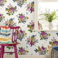 Joules Floral Crème Wallpaper -Home Improvement 13991835 6625003724711429