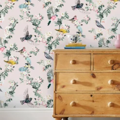 Joules Handford Garden Birds Antique Crème Wallpaper -Home Improvement 13991839 1055003723158920