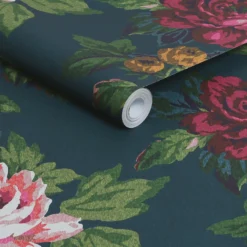 Joules Invite Floral Peacock Wallpaper -Home Improvement 13991845 5815003725323294